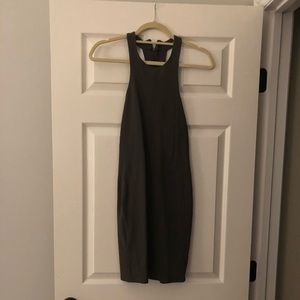 Bodycon racerback dress
